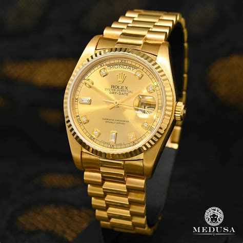 montre or homme rolex